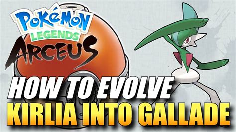 build gallade|Best moves for Gallade in Pokémon Legends: Arceus.